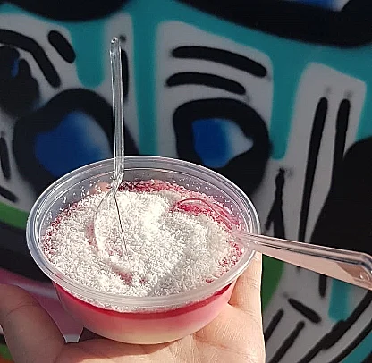 טאם פרחוני בפה ומרקם ממכר. מלבי בכביש 79