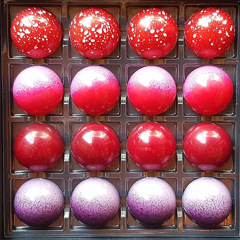 גורמים לבלוטות הטעם להשתגע בקטע טוב. פרלינים של איקה