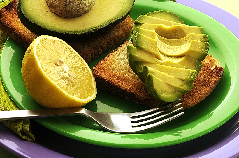 טוסט עם אבוקדו