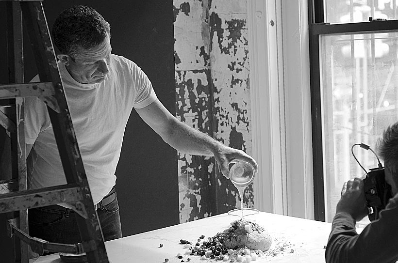 אורי שפט בצילומי הספר