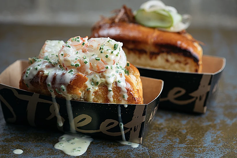 שרימפס רול באריא