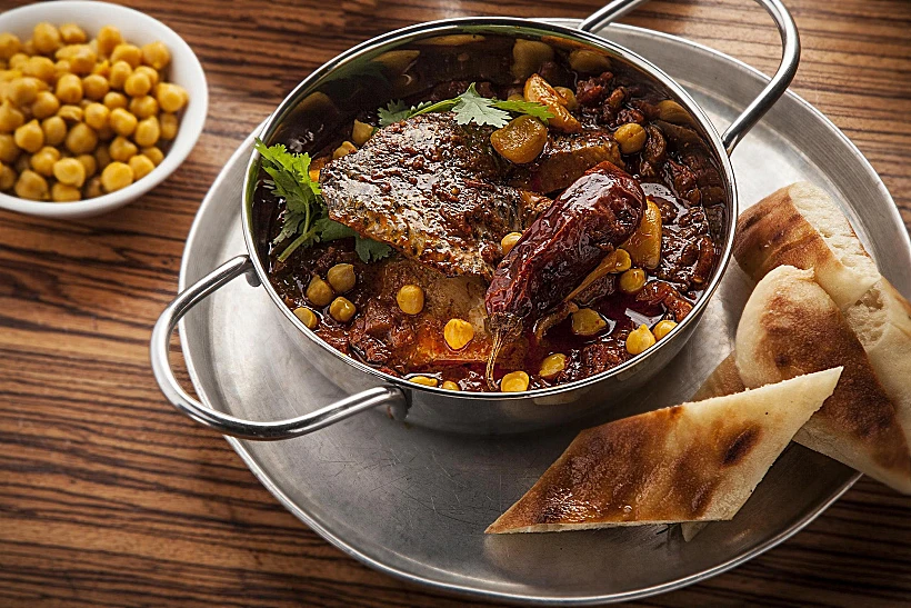 חריימה, המסעדה