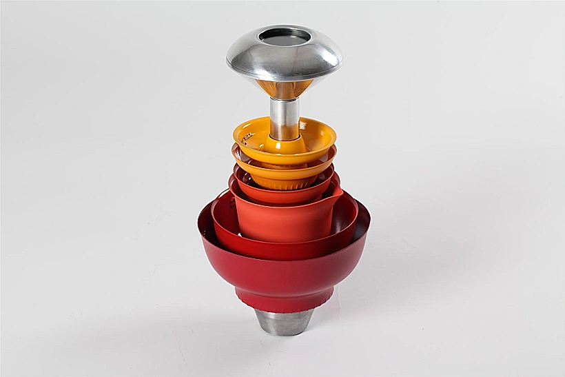 עבודה של מיכל פרנבך בתערוכת עיצוב קולינרי של שנקר