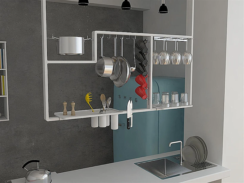 עבודה של שרית שטייף בתערוכת עיצוב קולינרי של שנקר