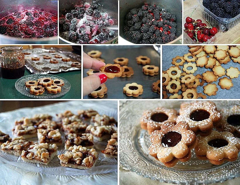 כל הדרך להכנת עוגיות ריבה