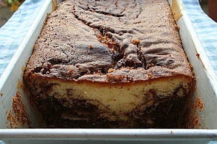 עוגת שיש נוטלה