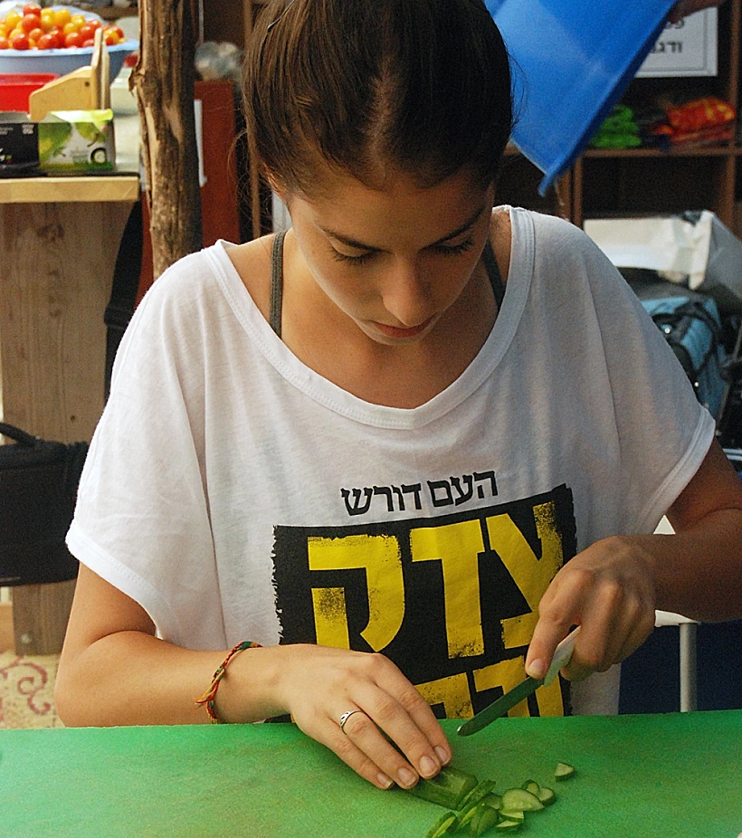 מחאת האוהלים - צילומי אוכל