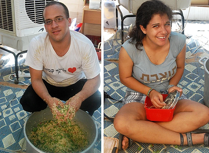 מחאת האוהלים - צילומי אוכל