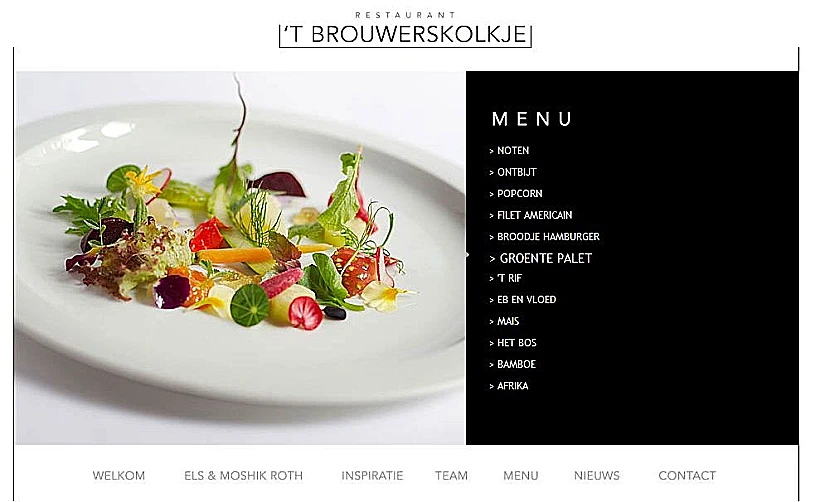 T brouwerskolkje של השף מושיק רוט