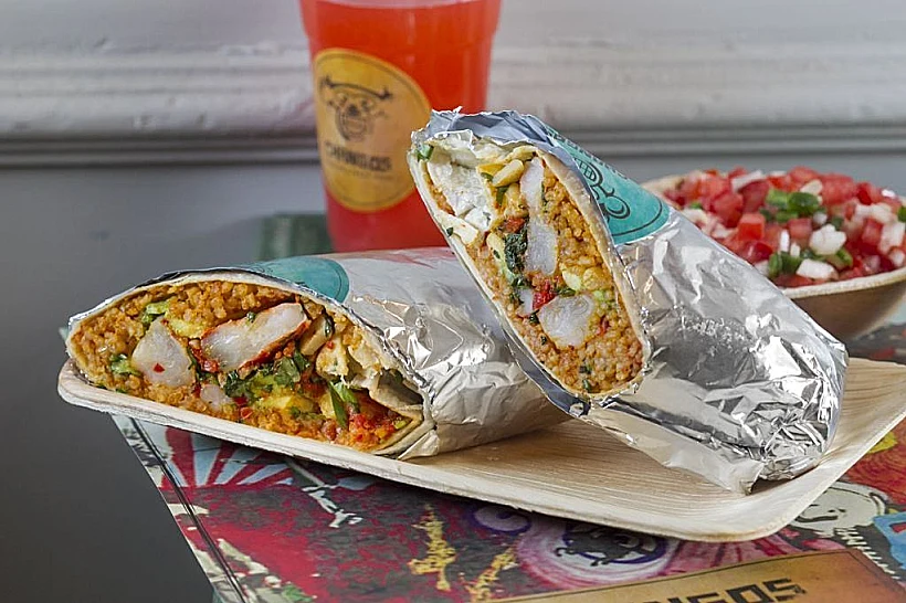 בוריטו שרימפס דיאבלו