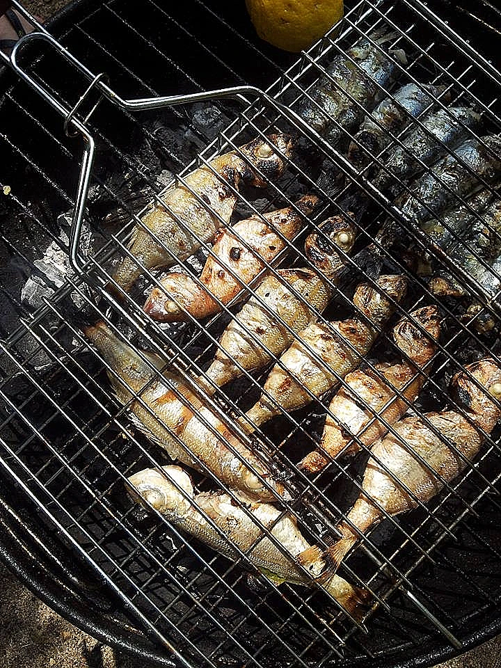 דגים על האש