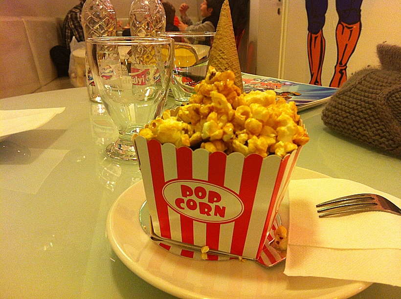 עוגת פופקורן