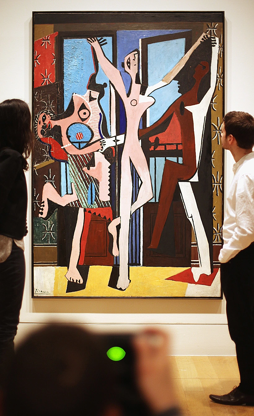 תערוכת אמנות מודרנית של פיקסו