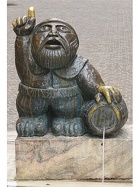 שם הפסל שמביא מזל- Wörthersee-Mandl באוסטריה