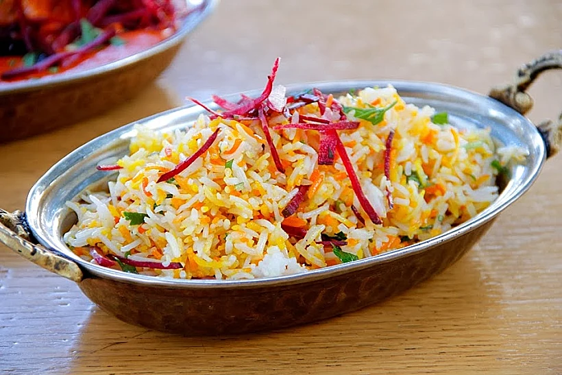 אורז הודי וזעפרן