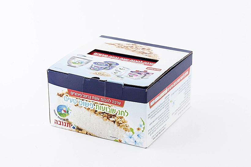 ערכה להכנת עוגת גבינה פירורים