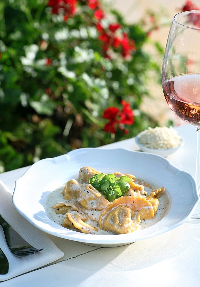 פסטה ברוטב שמנת