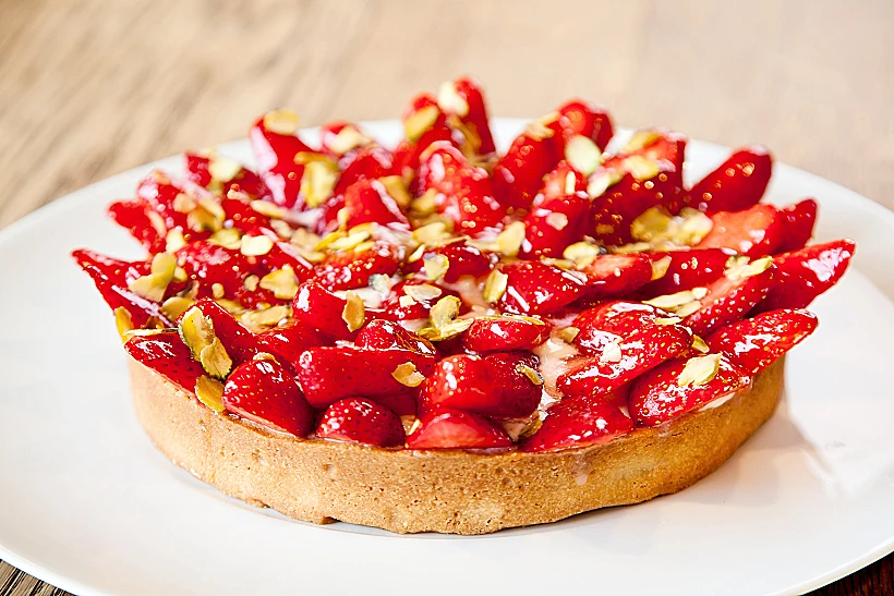 טארט גבינה וקרם מסקרפונה