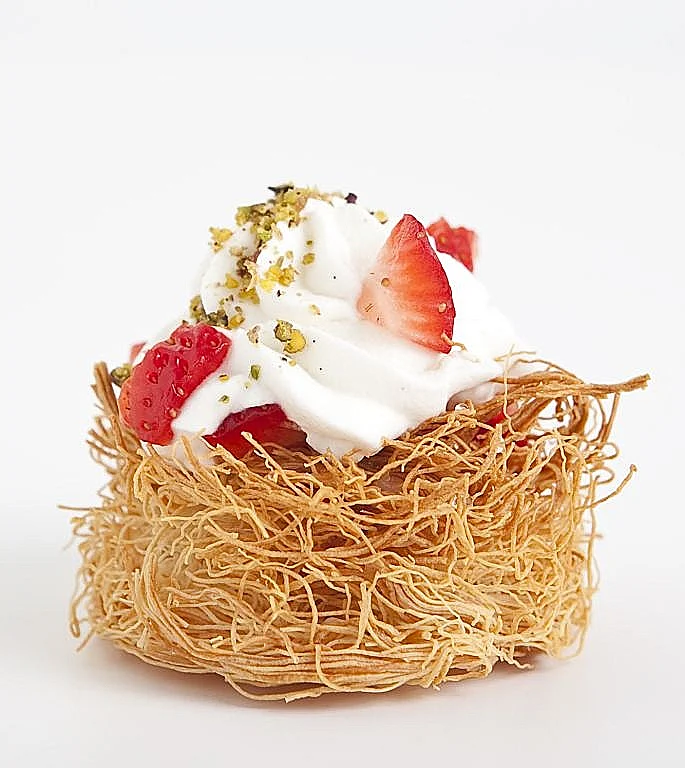 קדאיף שוקולד ותפוז