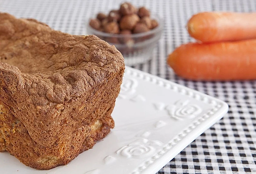 עוגת גזר ואגוזי לוז