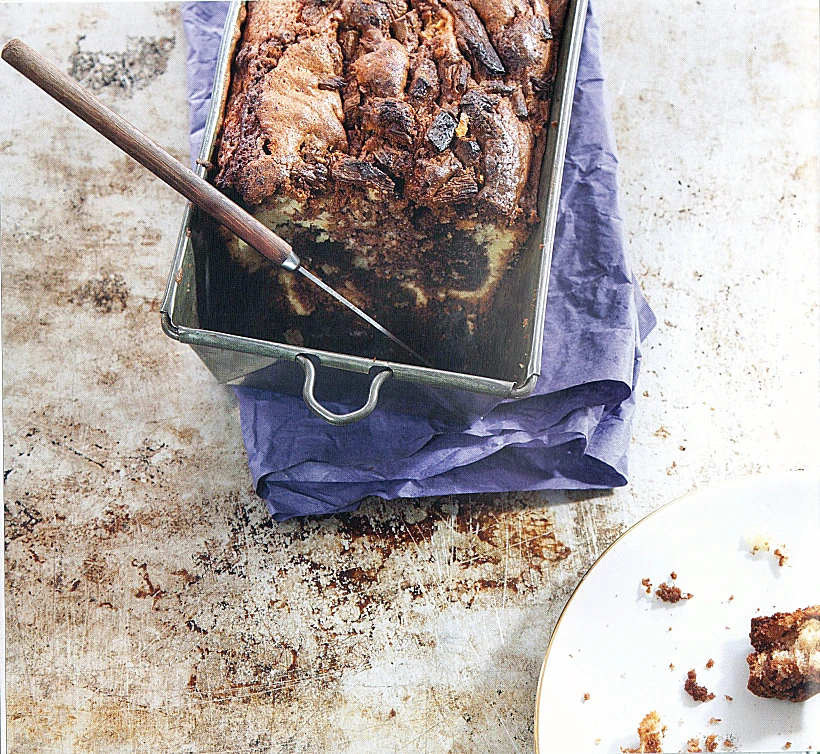 עוגת שיש נוטלה