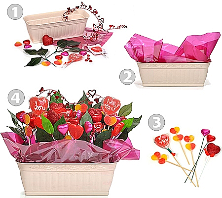 הכנת זר מתוק