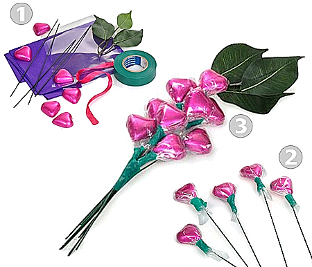 הכנת זר מתוק