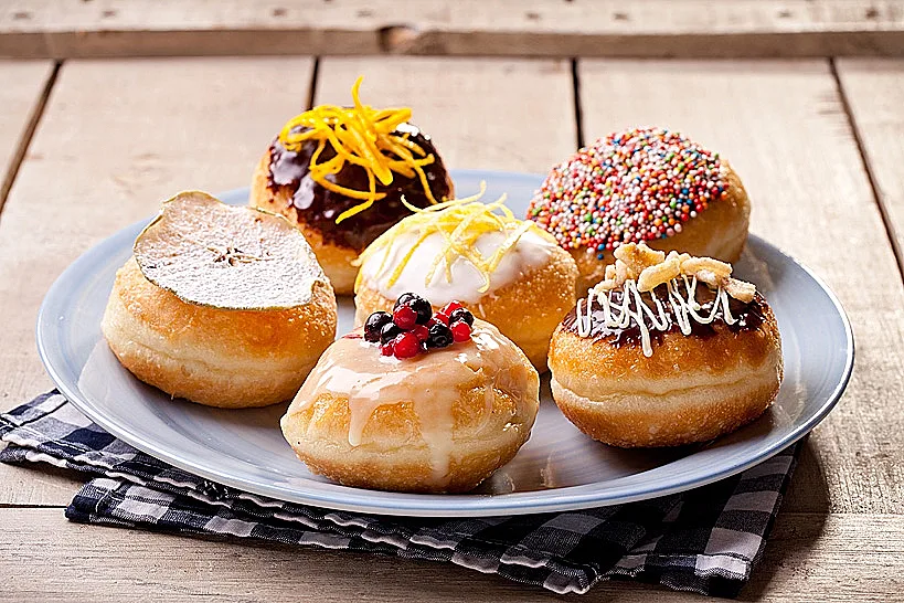 הסופגניות של לחם יין