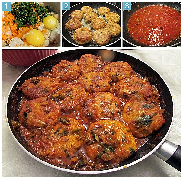 קציצות דגים ברוטב עגבניות