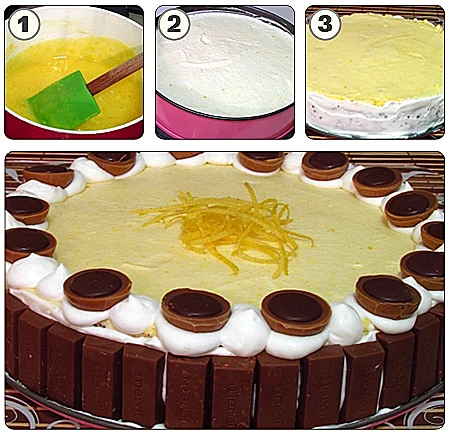 עוגת מוס לימון לפסח