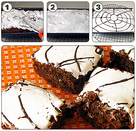 בראוניז שוקולד עם מרשמלו