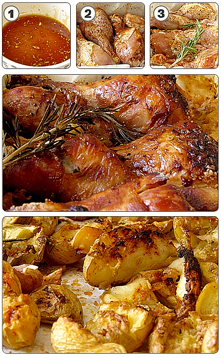 שוקי עוף בתנור