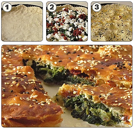 מנות עם בצק עלים