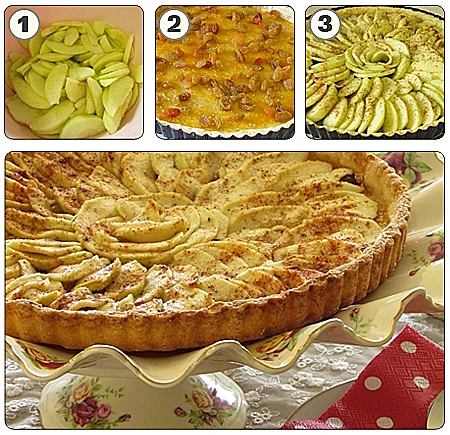 טארט תפוחים