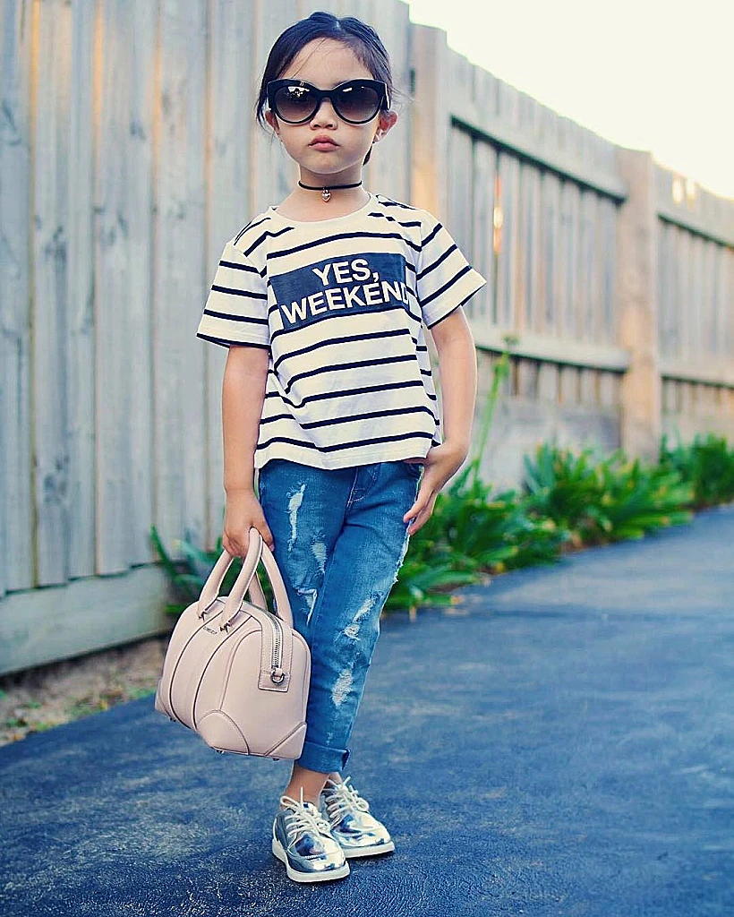 רק בת 3 וכבר שוברת את האינסטגרם עם הסטייל שלה