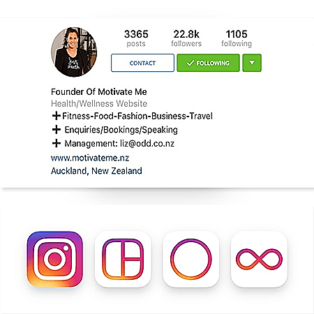 הלוגו החדש של אינסטגרם