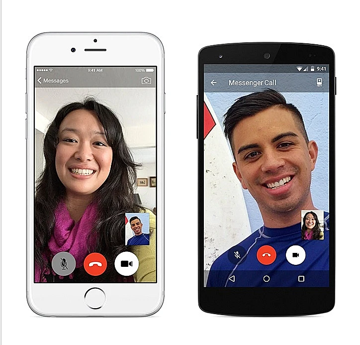 שיחות וידאו בפייסבוק