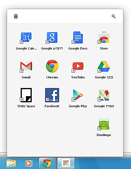Chrome App Launcher