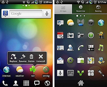 Go launcher