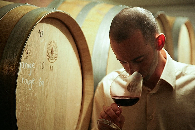 יקב לוינסון, כתבה על טיול יקבים באזור השרון, תמונה בתוך הכתבה