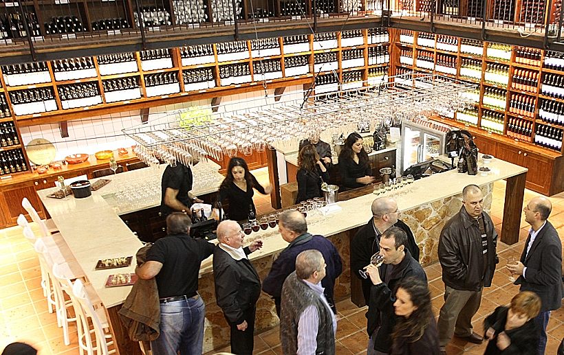 תמונה של מרכז מבקרים יקב תשבי, כתבה על סיור יקבים באזור הכרמל תמונה בתוך הכתבה על כל הרוחב