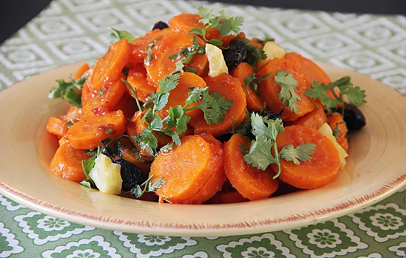 סלט גזר מרוקאי