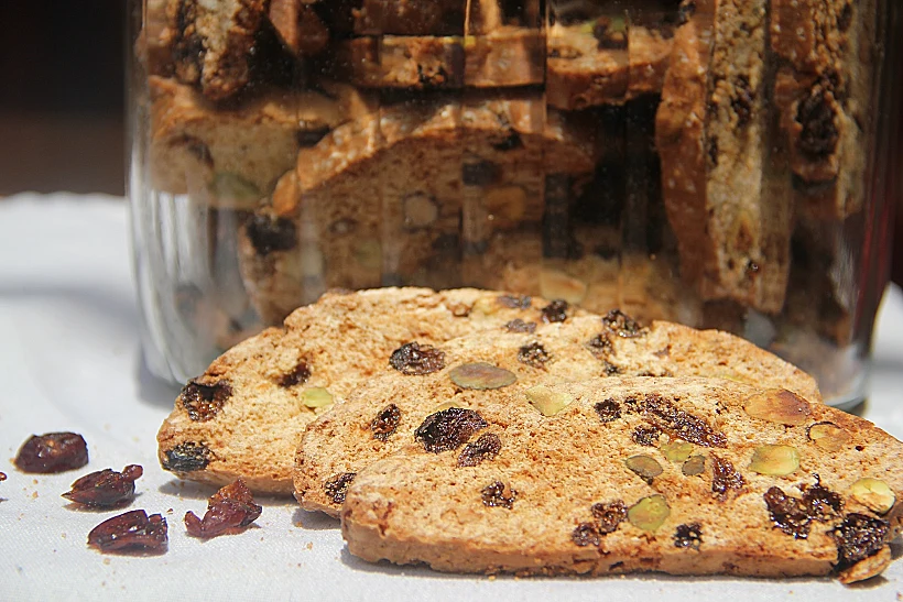 עוגיות ביסקוטי של מסעדת איילת וגילי