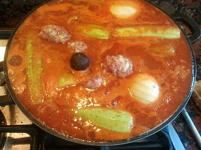 קישוא ממולא המתכון השבועי בעולם היין בגודל מותאם אישית