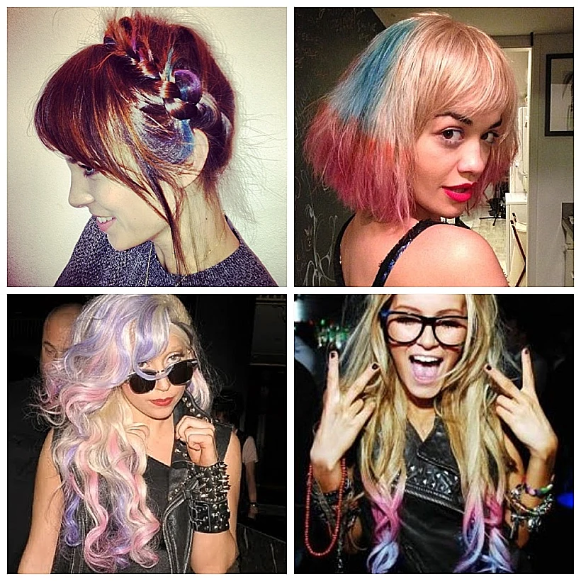 צבעי גיר לשיער