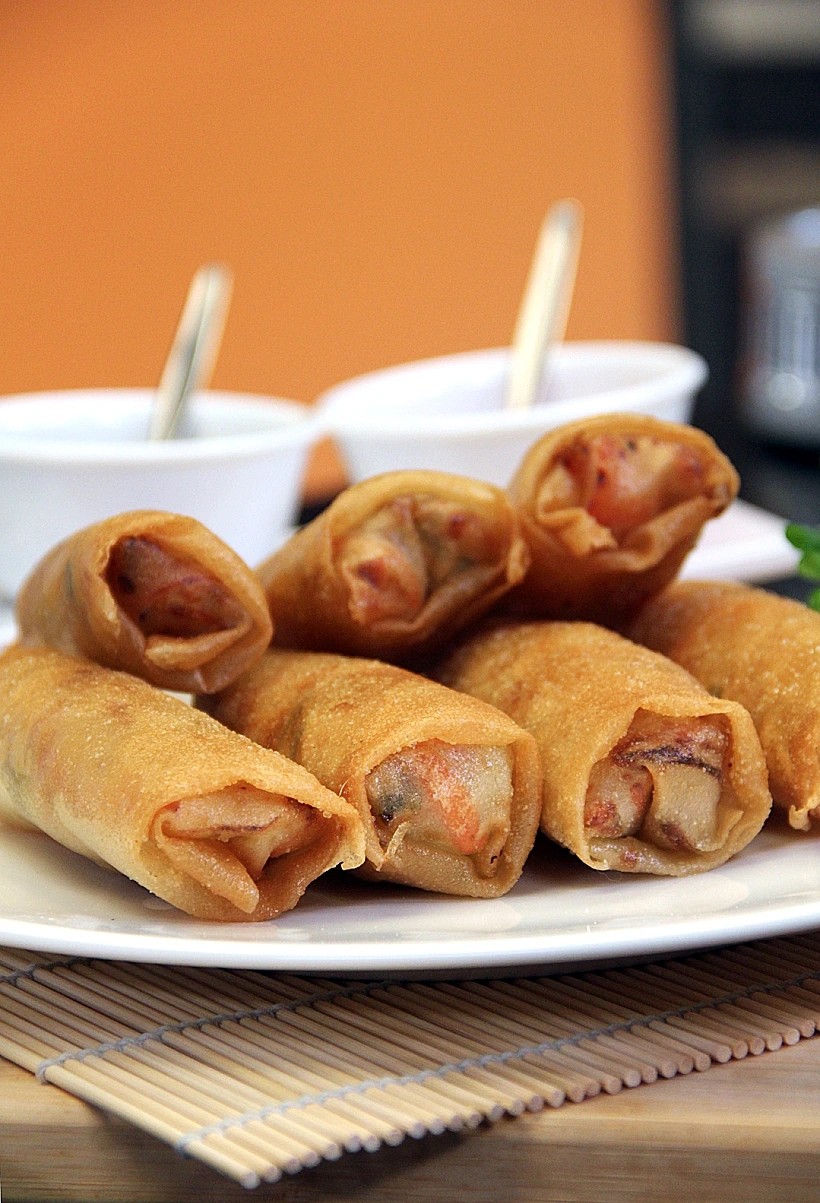 אגרול במילוי עוף וירקות