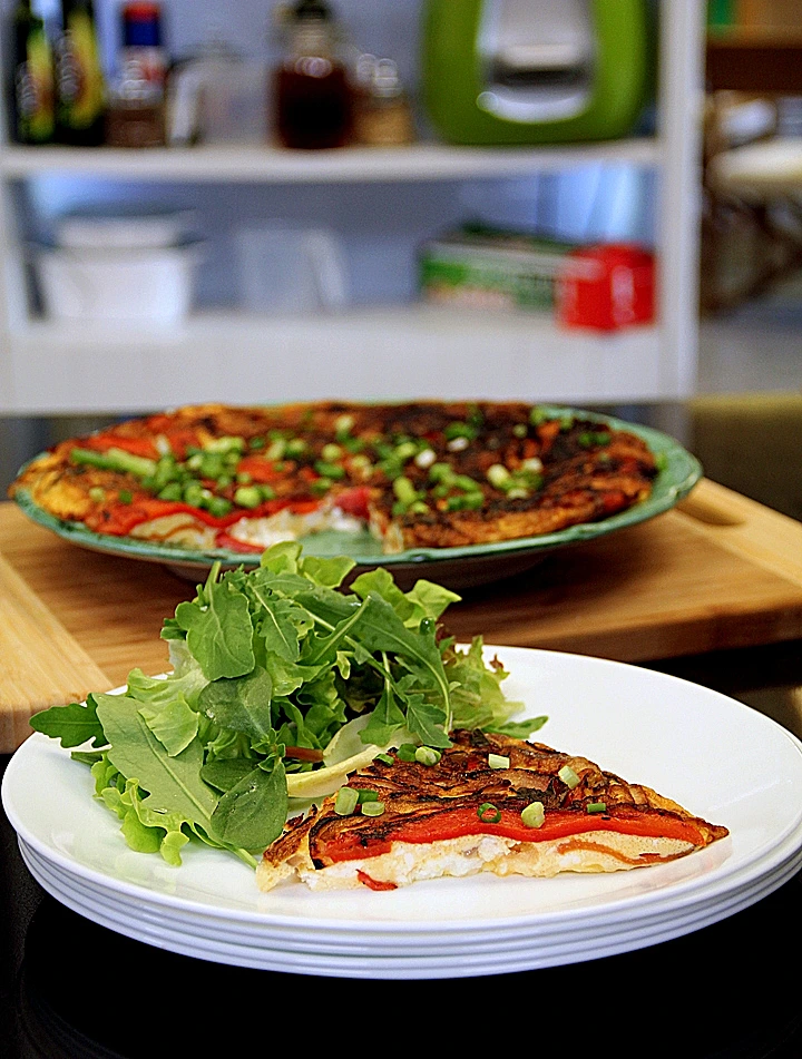 פריטטה פלפלים