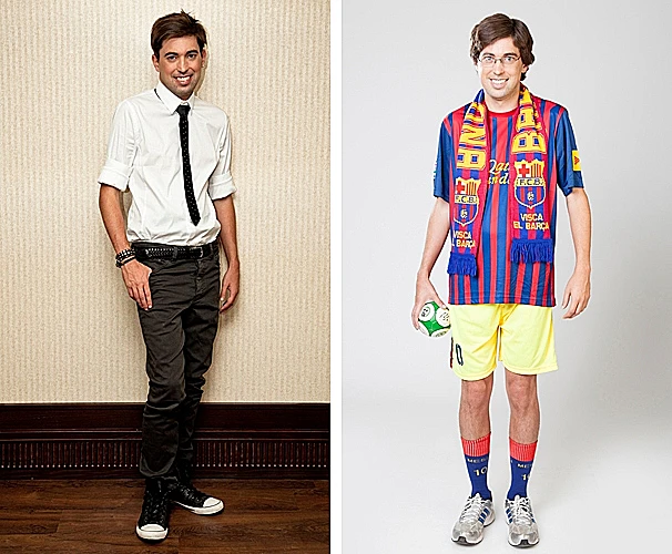 אלעד אביטל לפני ואחרי המייקאובר - היפה והחנון 4