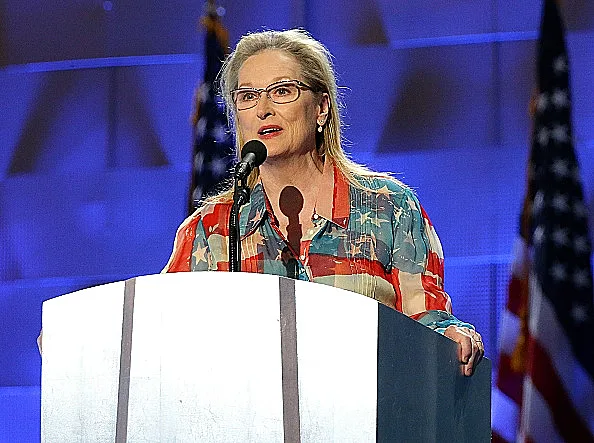 מריל סטריפ בועידת המפלגה הדמוקרטית - יולי 2016