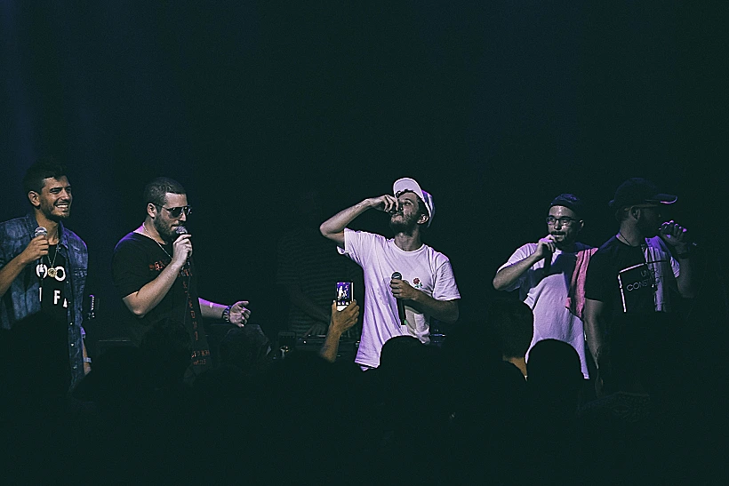 כהן@מושון בהופעה במועדון ה